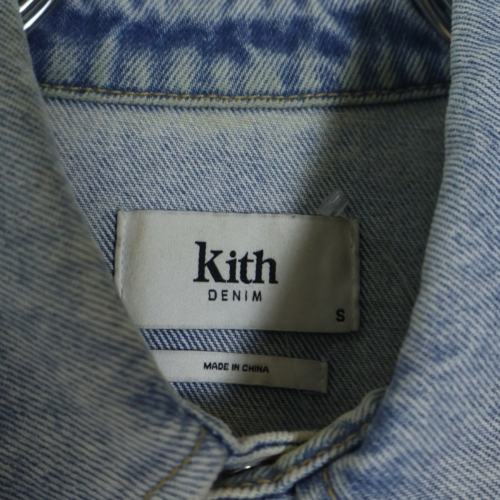 KITH(キス) 25SS Webster Denim Shirt 長袖デニムシャツ デニムジャケット インディゴ