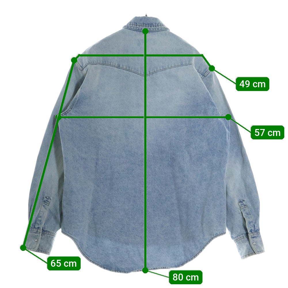 KITH(キス) 25SS Webster Denim Shirt 長袖デニムシャツ デニムジャケット インディゴ