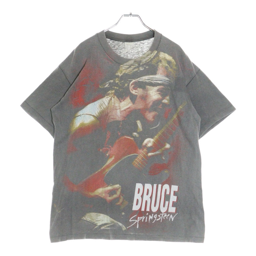 VINTAGE(ヴィンテージ) 90's BRUCE SPRINGSTEEN 半袖Tシャツ カットソー ブラック