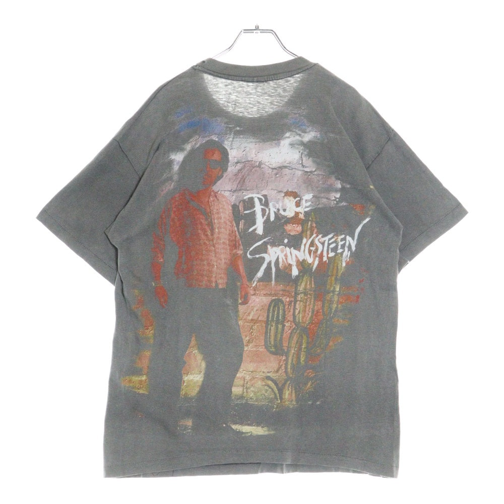 VINTAGE(ヴィンテージ) 90's BRUCE SPRINGSTEEN 半袖Tシャツ カットソー ブラック