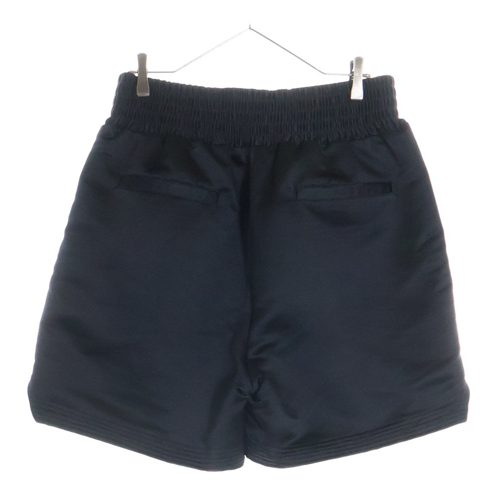 SAINT MICHAEL(セントマイケル) 23SS BOXING SHORTS フロントデザイン ボクシングショーツ ハーフパンツ ブラック SM-S23-0000-063