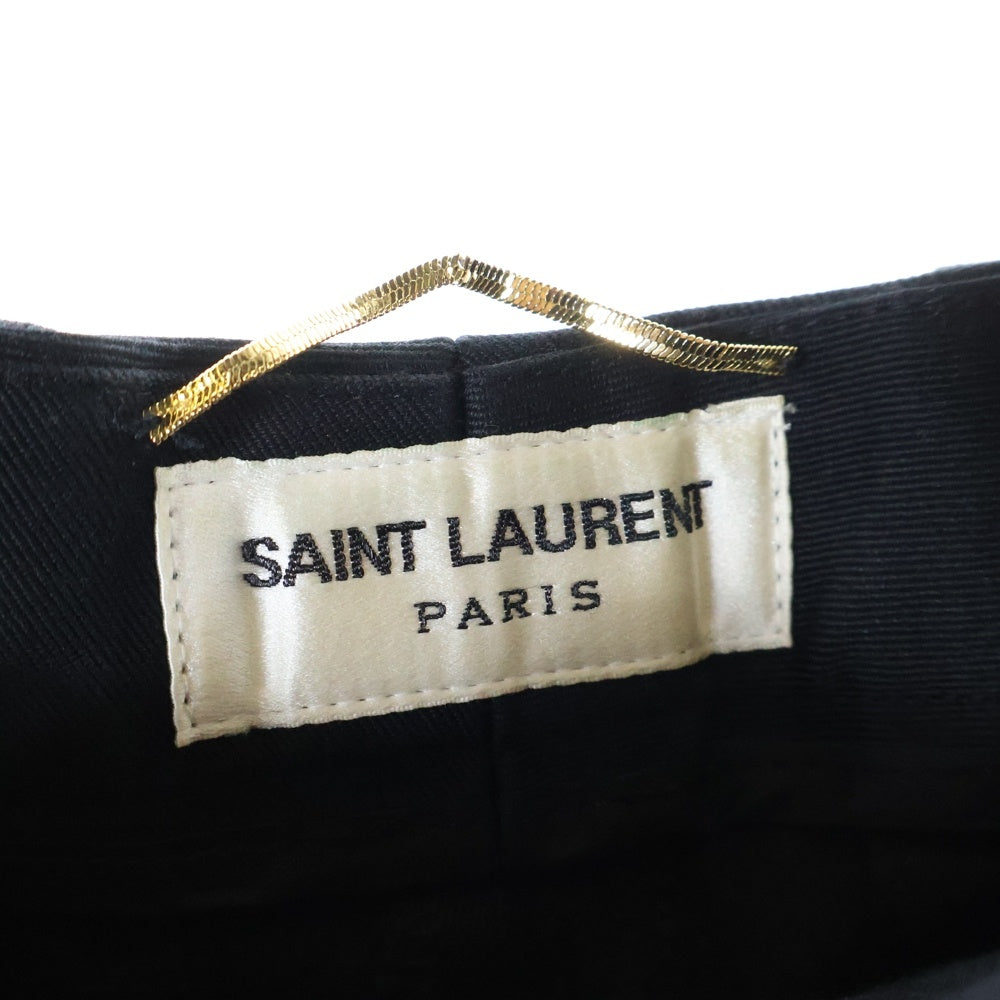 SAINT LAURENT PARIS(サンローランパリ) スラックス ショートパンツ ハーフパンツ レディース ブラック 504410 Y121Q