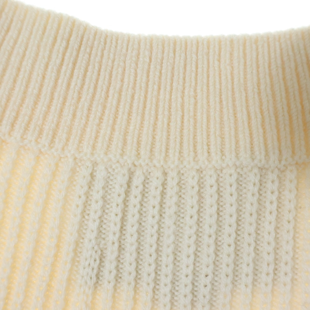 GUCCI(グッチ) 17AW WOOL KNIT SKIRT ウール ニット スカート レディース アイボリー