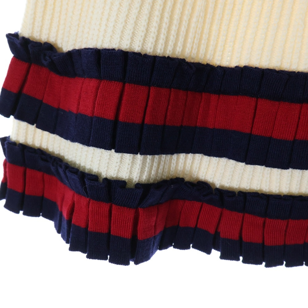 GUCCI(グッチ) 17AW WOOL KNIT SKIRT ウール ニット スカート レディース アイボリー