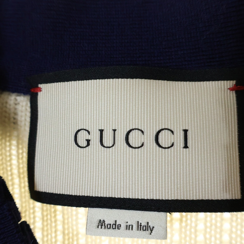 GUCCI(グッチ) 17AW WOOL KNIT CARDIGAN ウール ニット カーディガン レディース アイボリー