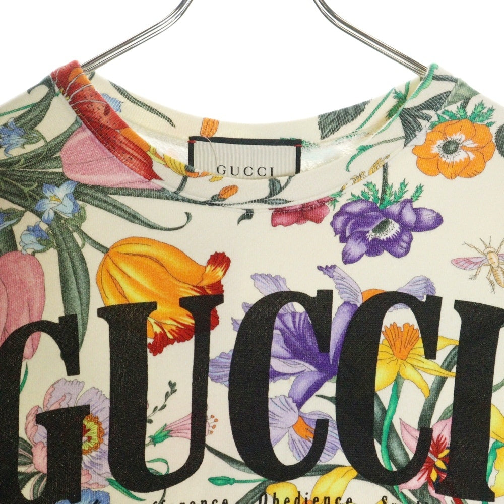 GUCCI(グッチ) 19SS FLORAL SWEAT TRAINER フローラル スウェット トレーナー 469250 XJAR4