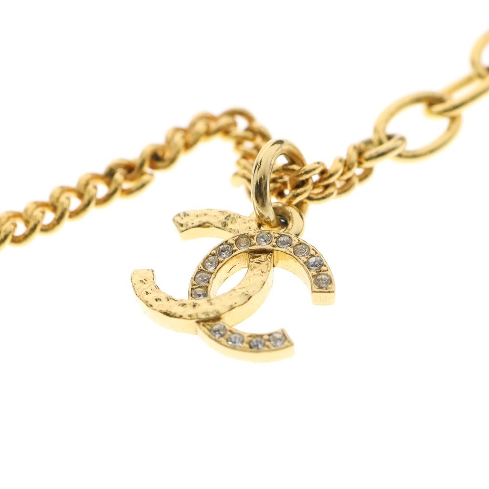 CHANEL(シャネル) ココマーク アフリカ大陸モチーフ ネックレス ゴールド G23A