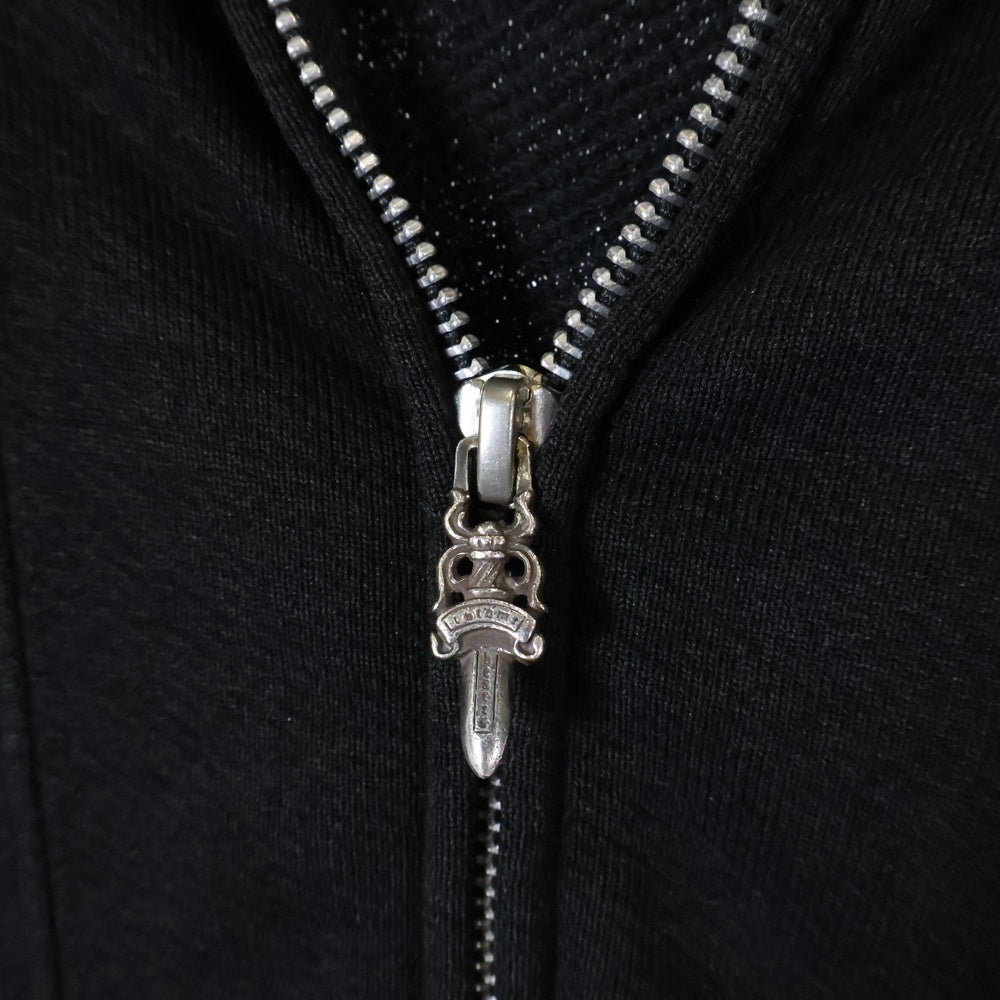 CHROME HEARTS(クロムハーツ) Y NOT CHプラスパッチ ジップアップパーカー フーディー ブラック