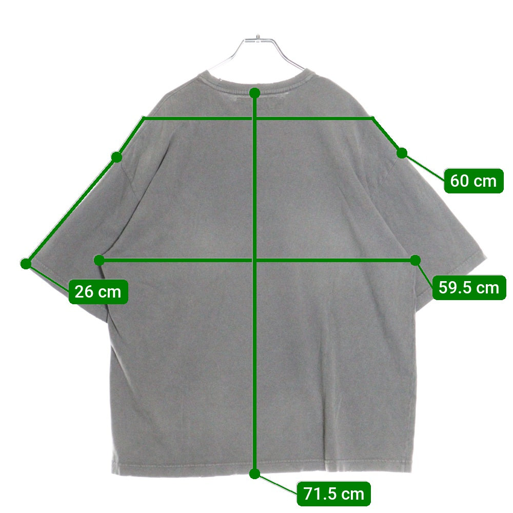 NEIGHBORHOOD(ネイバーフッド) 24AW SAVAGE CREWNECK SS サベージクルーネック 半袖Tシャツ 242FPNH-CSM06 グレー