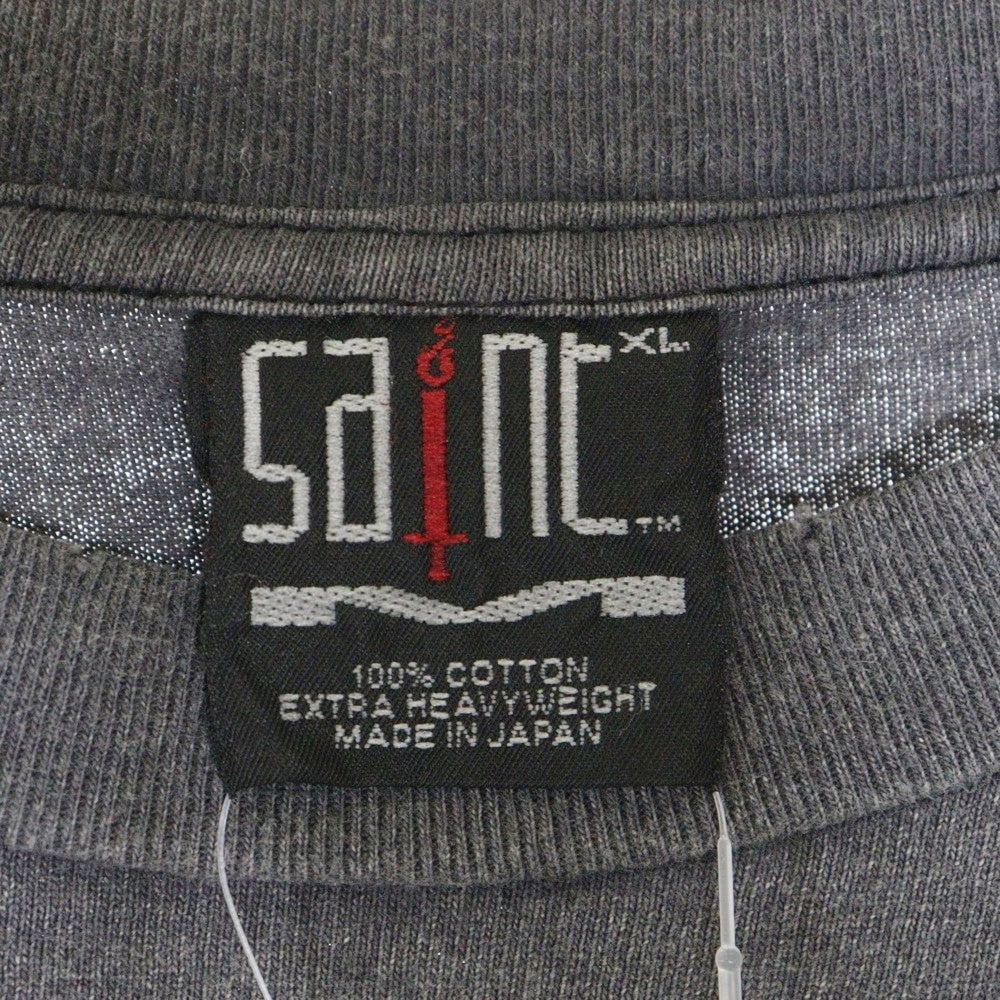 SAINT MICHAEL(セントマイケル) 24SS MAGICAL SAINT クルーネック半袖Tシャツカットソー グレー SM-YS8-0000-006