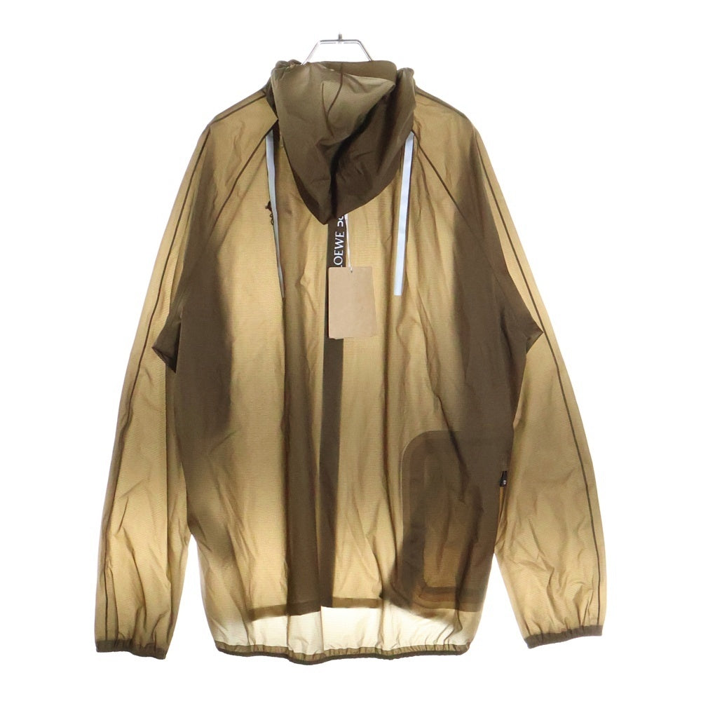 LOEWE(ロエベ) ×On ULTRA JACKET ×オン ウルトラジャケット ワンポイントロゴ ナイロンジャケット ブラウン H929Y02X09