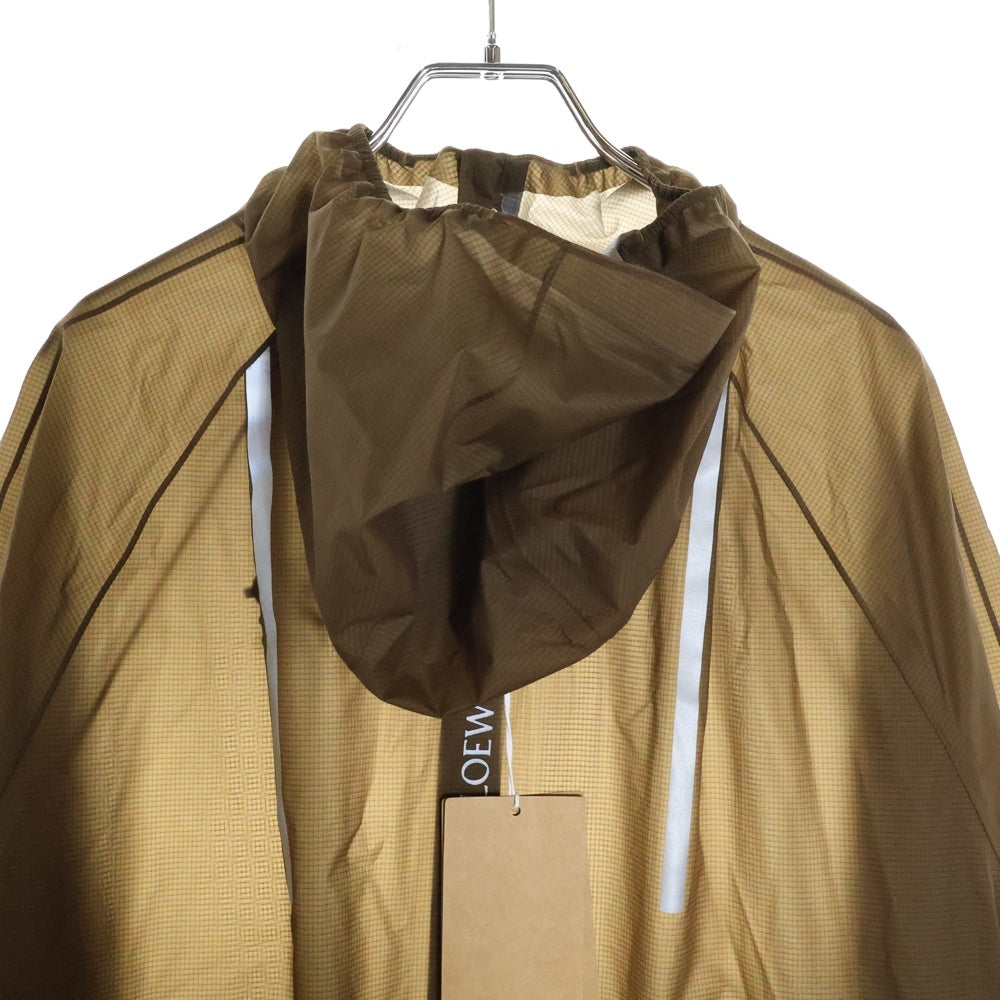 LOEWE(ロエベ) ×On ULTRA JACKET ×オン ウルトラジャケット ワンポイントロゴ ナイロンジャケット ブラウン H929Y02X09