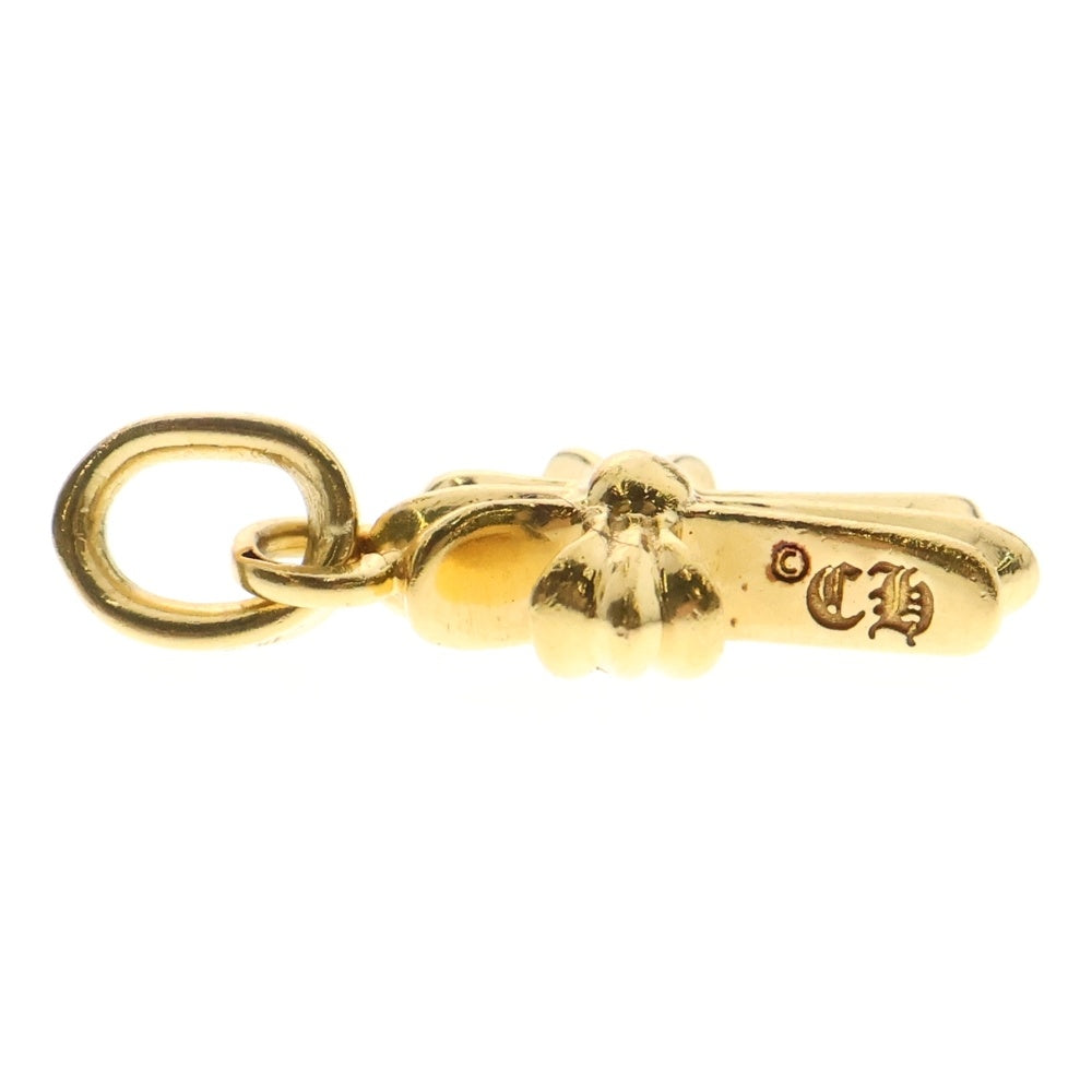CHROME HEARTS(クロムハーツ) 22K CRS BBYFAT P/DIA ベイビーファットクロス PAVEダイヤ ペンダントトップ ゴールド BCA035