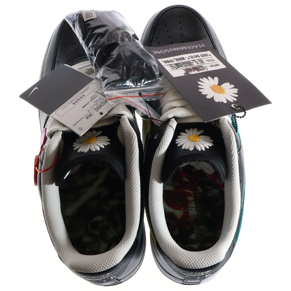 NIKE(ナイキ) ×PEACEMINUSONE AIR FORCE 1 LOW '07 Para-Noise 3.0 AQ3692-004 ピースマイナスワン エアフォース1 ローカットスニーカー パラノイズ ブラック US10.5/28.5cm