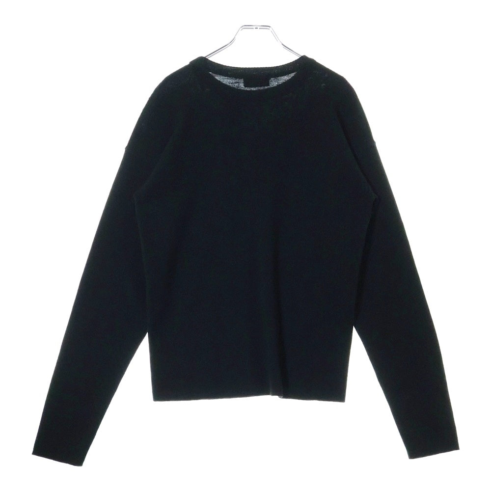 LEMAIRE(ルメール) CREWNECK KNIT クルーネック ニットセーター ブラック M213 KN320 LK087