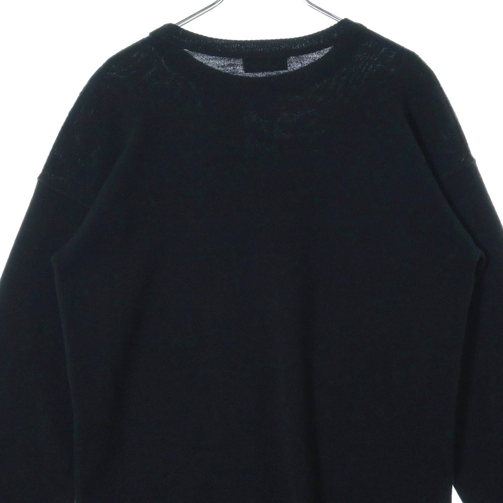LEMAIRE(ルメール) CREWNECK KNIT クルーネック ニットセーター ブラック M213 KN320 LK087