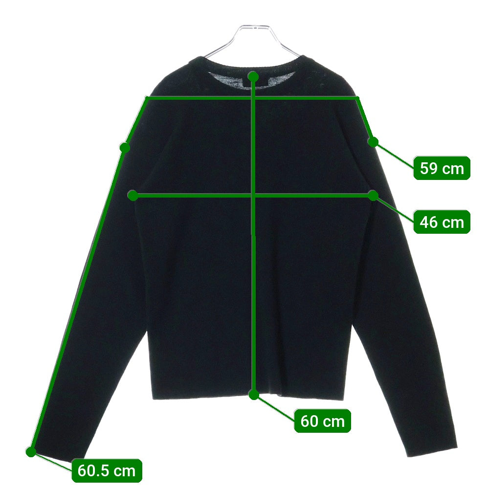 LEMAIRE(ルメール) CREWNECK KNIT クルーネック ニットセーター ブラック M213 KN320 LK087