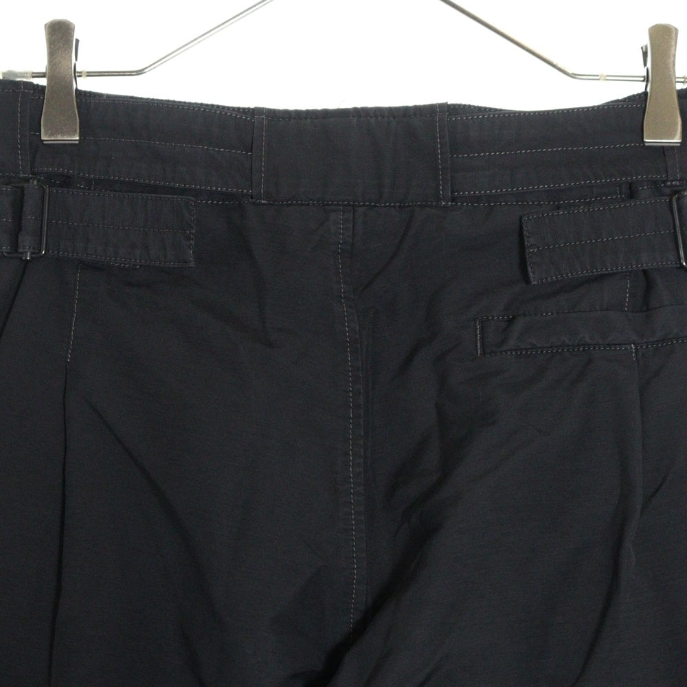 LEMAIRE(ルメール) 23SS BELTED EASY PANTS ベルテッド イージー パンツ ブラック