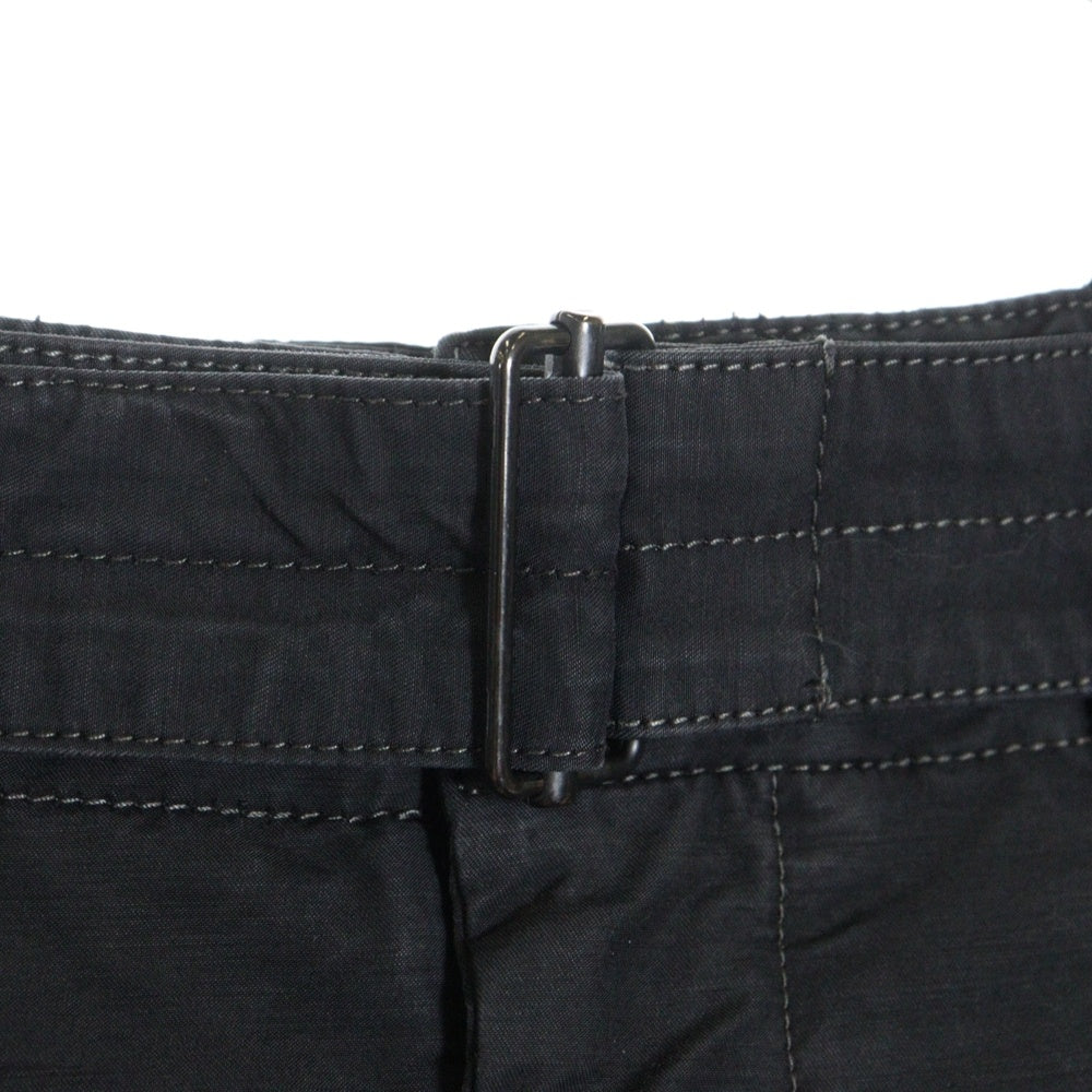 LEMAIRE(ルメール) 23SS BELTED EASY PANTS ベルテッド イージー パンツ ブラック