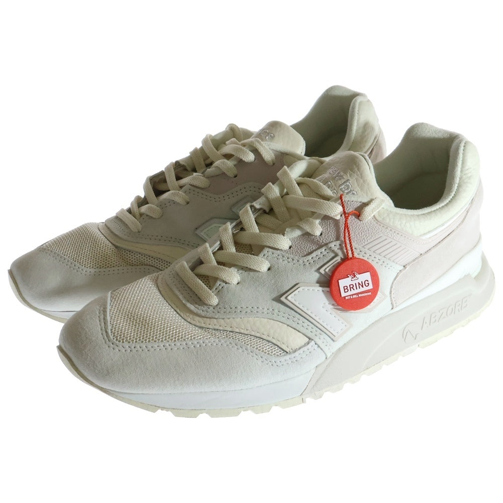 New Balance(ニューバランス) ×KITH Ronnie Fieg 997.5 キス ロニーファイグ ローカットスニーカー ホワイト US9/27cm U9975HK