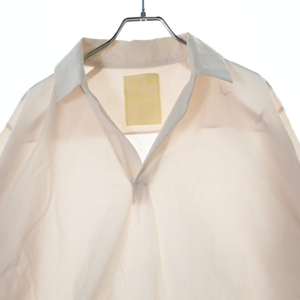 KIMURA(キムラ) Skipper Shirt プルオーバー長袖シャツ ピンク