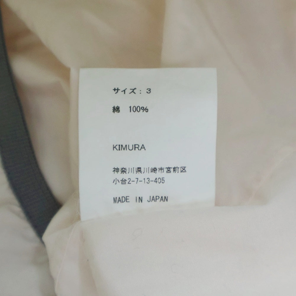 KIMURA(キムラ) Skipper Shirt プルオーバー長袖シャツ ピンク