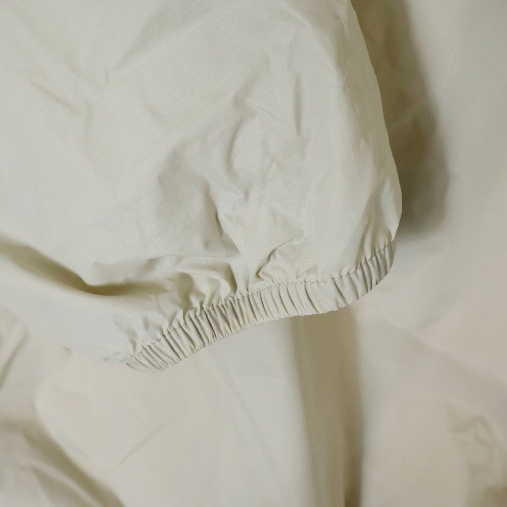 PLAY COMME des GARCONS(プレイコムデギャルソン) ×K-WAY NYLON ANORAK ロゴ刺繍 ナイロンアノラックパーカー ナイロンジャケット ベージュ