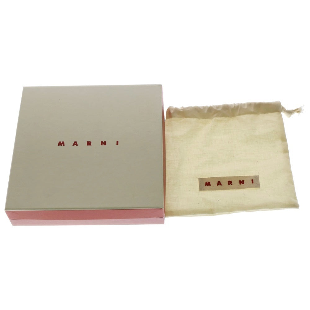 MARNI(マルニ) Ring-embellished Chain Necklace パール リング ミックスリンク チェーンネックレス ゴールド