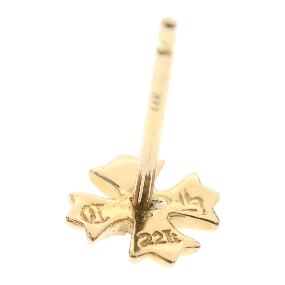 CHROME HEARTS(クロムハーツ) 22K No2 CH PLS 1DIA CHプラス スタッドピアス 1ダイヤ ゴールド BCA021