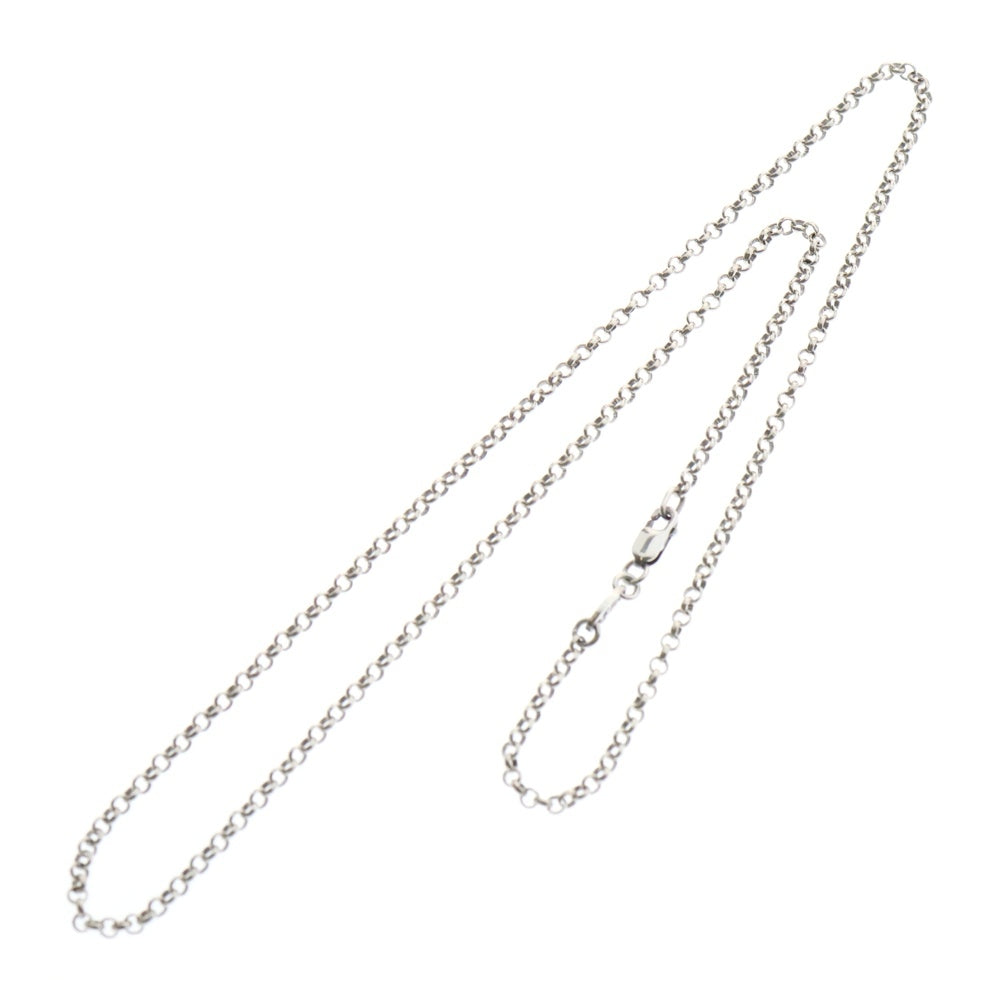 CHROME HEARTS(クロムハーツ) NECKCHAIN R18 ロールチェーンネックレス 18inch シルバー BCA083