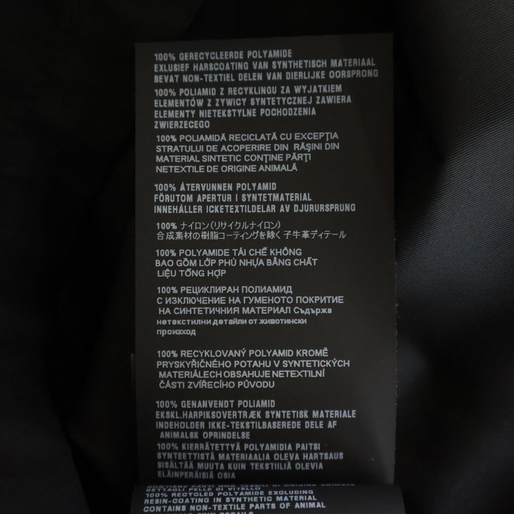 PRADA(プラダ) 23SS Re-Nylon Logo Vest リナイロン トライアングルロゴ ナイロンベスト ブラック SGC261