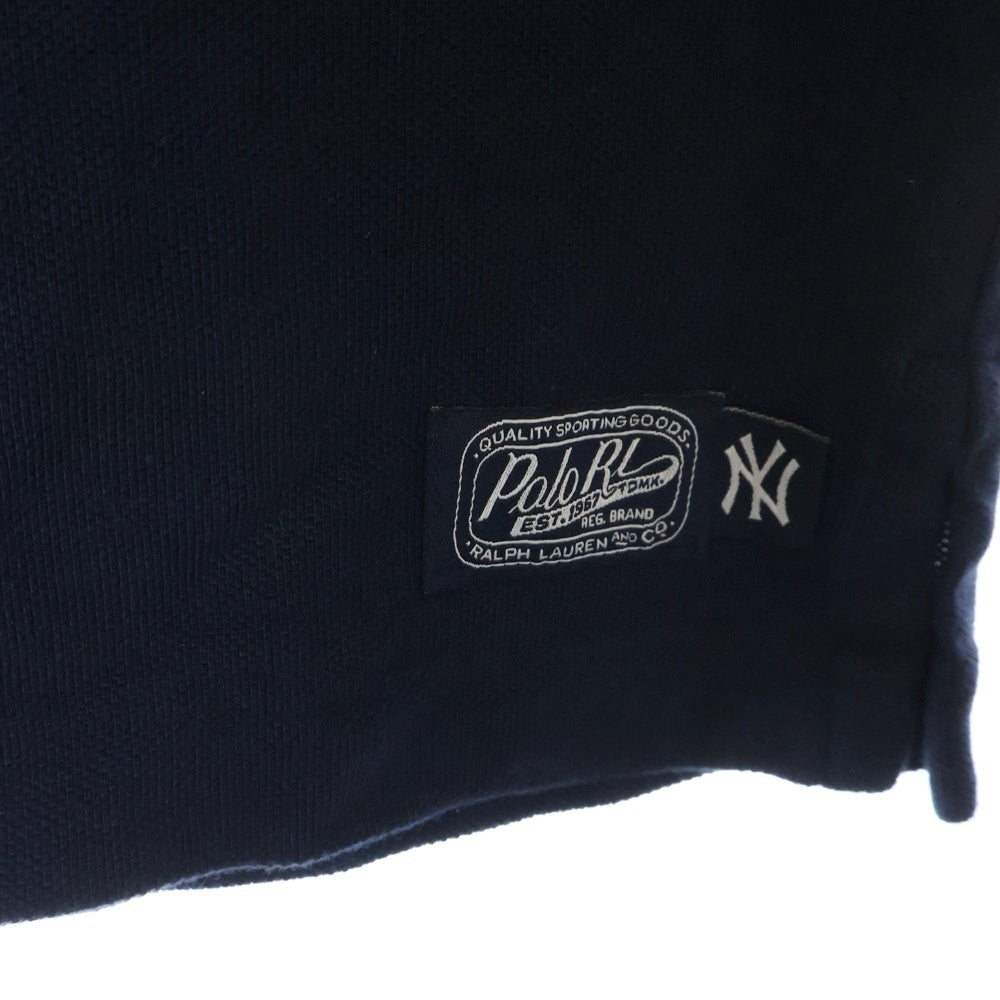 POLO RALPH LAUREN(ポロラルフローレン) ×MLB YANKEES POLO SHIRTS ヤンキース 半袖シャツ ネイビー