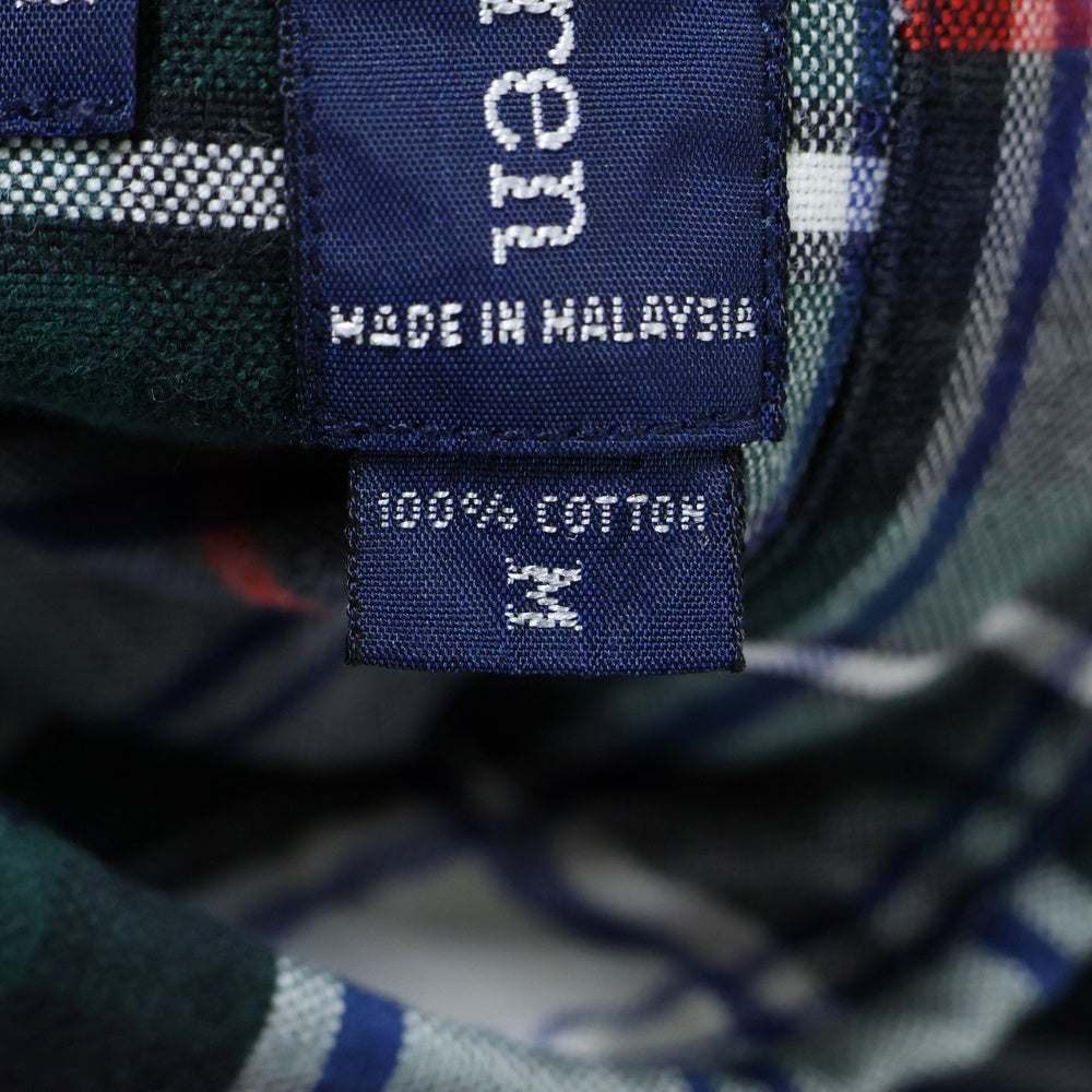 POLO RALPH LAUREN(ポロラルフローレン) PLAID LONG SLEEVE SHIRT チェック柄 長袖シャツ グリーン/ホワイト