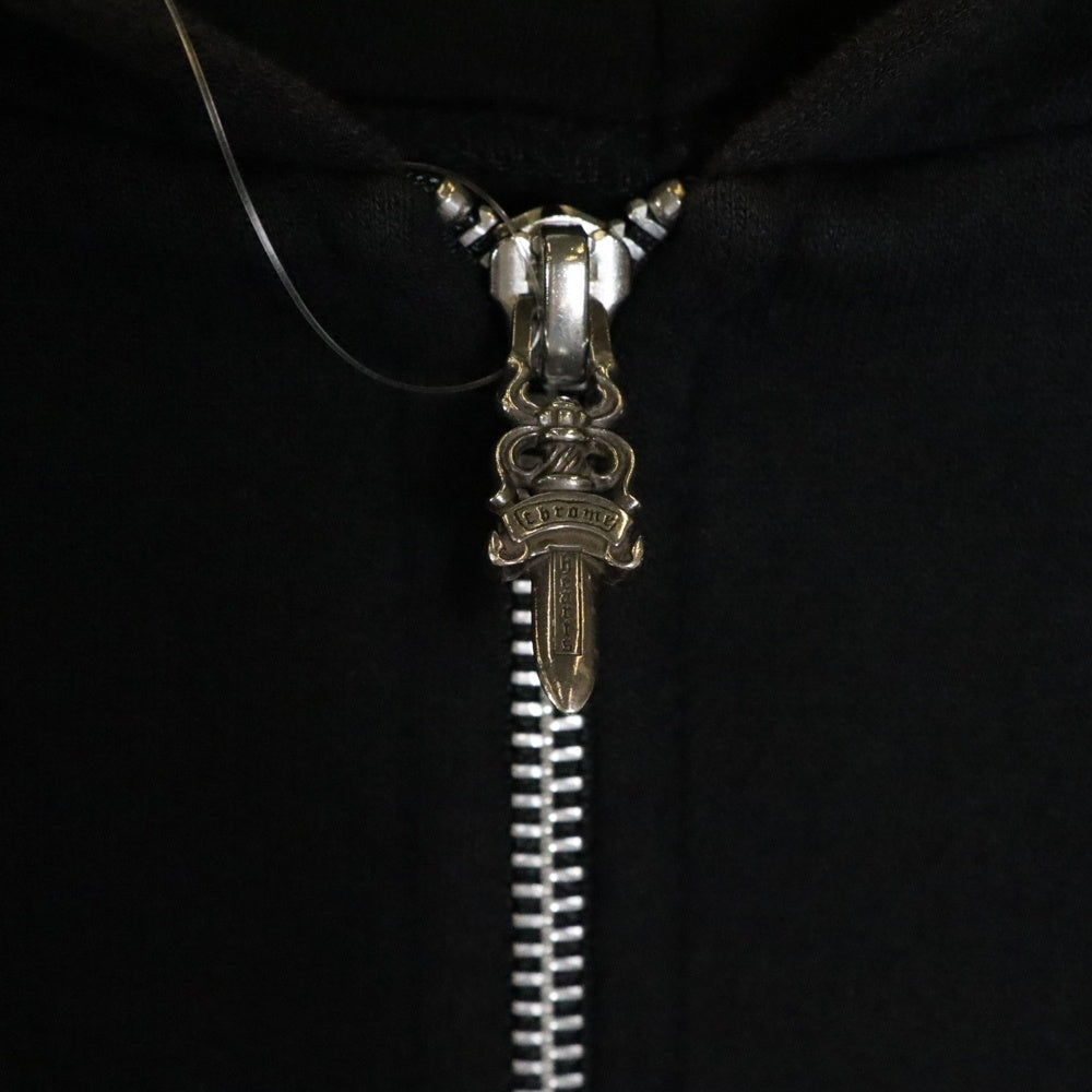 CHROME HEARTS(クロムハーツ) SWTSHRT HD ZIP LTD NEW YORK ニューヨーク限定 ジップアップ スウェットパーカー フーディー ブラック