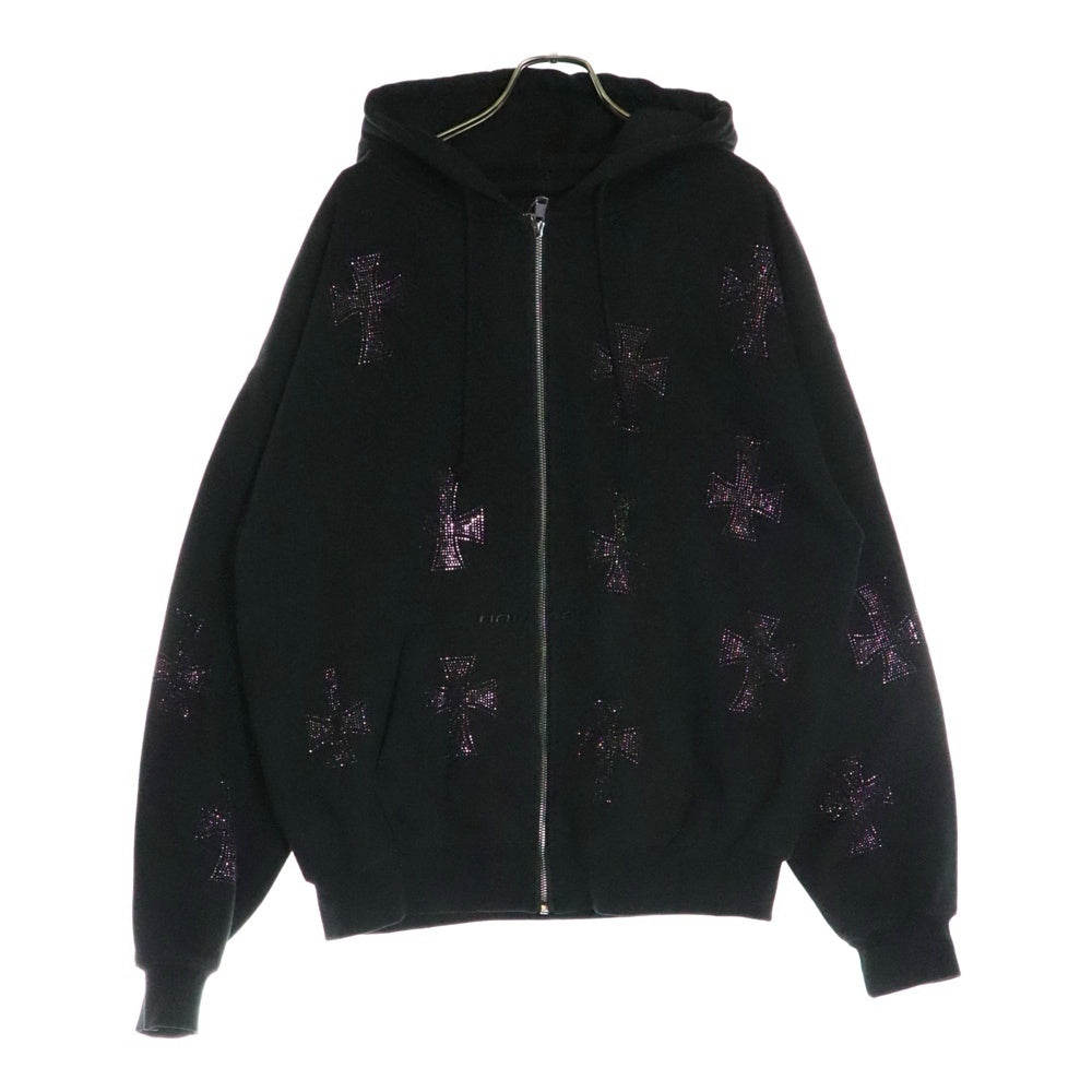UNKNOWN LONDON(アンノーンロンドン) CROSS ZIP HOODIE ライン