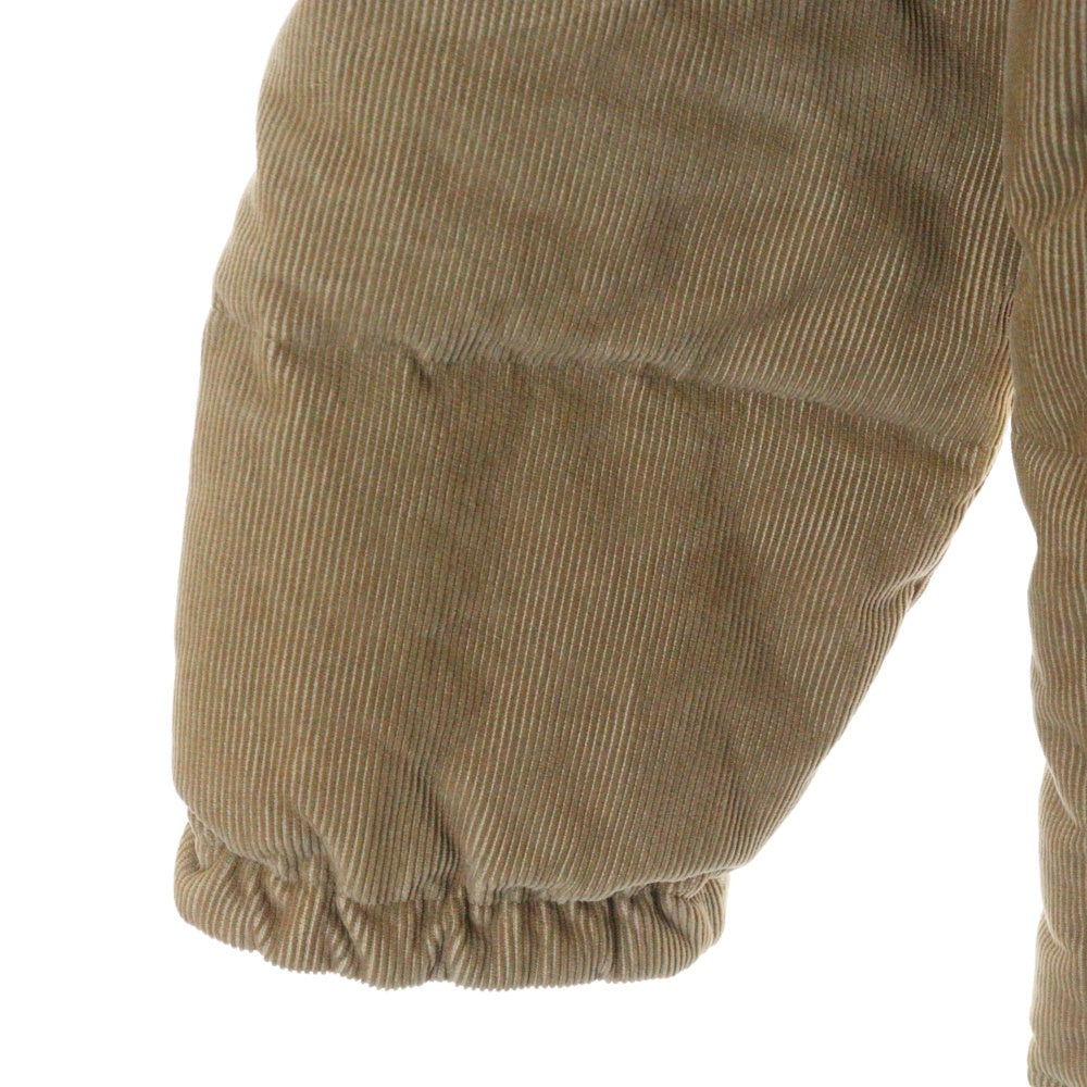 RON HERMAN(ロンハーマン) Concho Down Jacket コンチョダウンジャケット コーデュロイジャケット ベージュ 2820400194