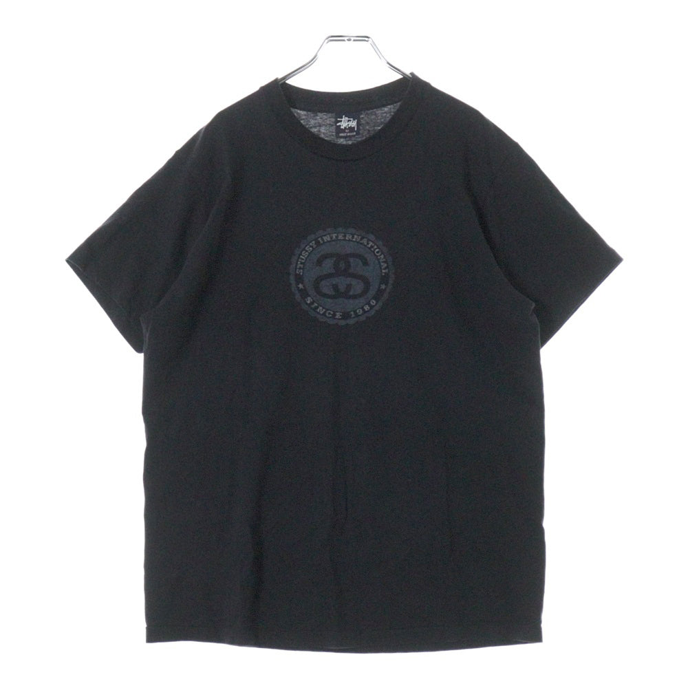 STUSSY(ステューシー) 90S OLD STUSSY International オールド 半袖Tシャツ ネイビー