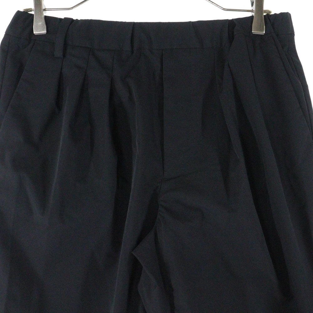 White Mountaineering(ホワイトマウンテニアリング) ソロテックス 3タック イージーテーパードパンツ ブラック WM2571414