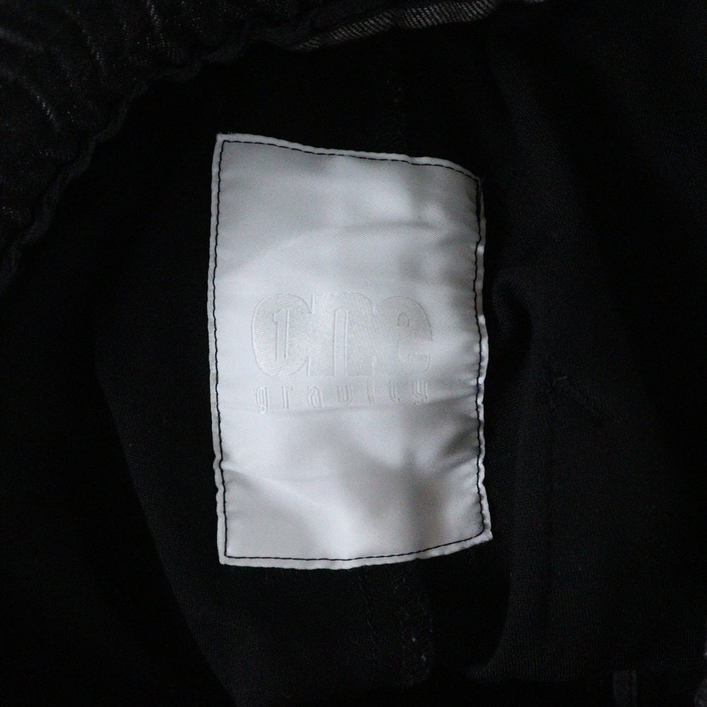 ONE GRAVITY(ワングラビティ) ジョガーパンツ ブラック 41-234-07-120008