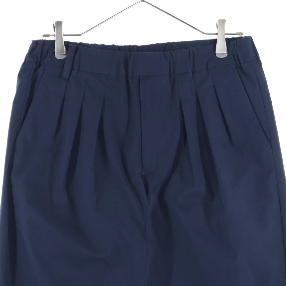 White Mountaineering(ホワイトマウンテニアリング) ソロテックス 3タック イージーテーパードパンツ ネイビー WM2571414