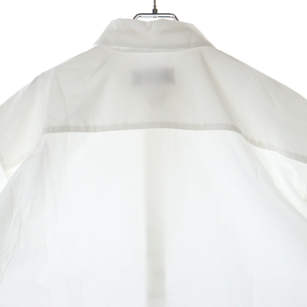AMBUSH(アンブッシュ) pearl Shirt パールボタン半袖シャツ ホワイト 【SAMPLE品】
