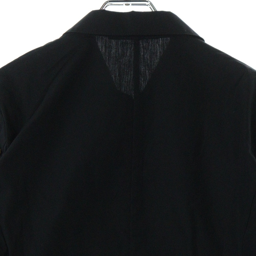AMBUSH(アンブッシュ) Cropped pearl Shirt クロップド パールボタン 長袖シャツ ブラック レディース 【SAMPLE品】
