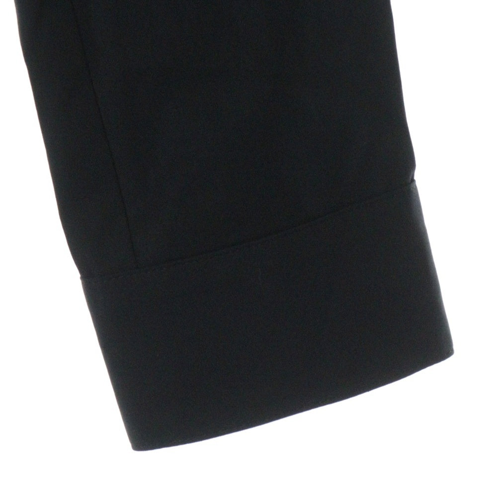 AMBUSH(アンブッシュ) Cropped pearl Shirt クロップド パールボタン 長袖シャツ ブラック レディース 【SAMPLE品】