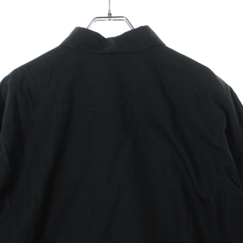 AMBUSH(アンブッシュ) Typewriter Shirt ロゴ刺繍 長袖シャツ ブラック 【SAMPLE品】