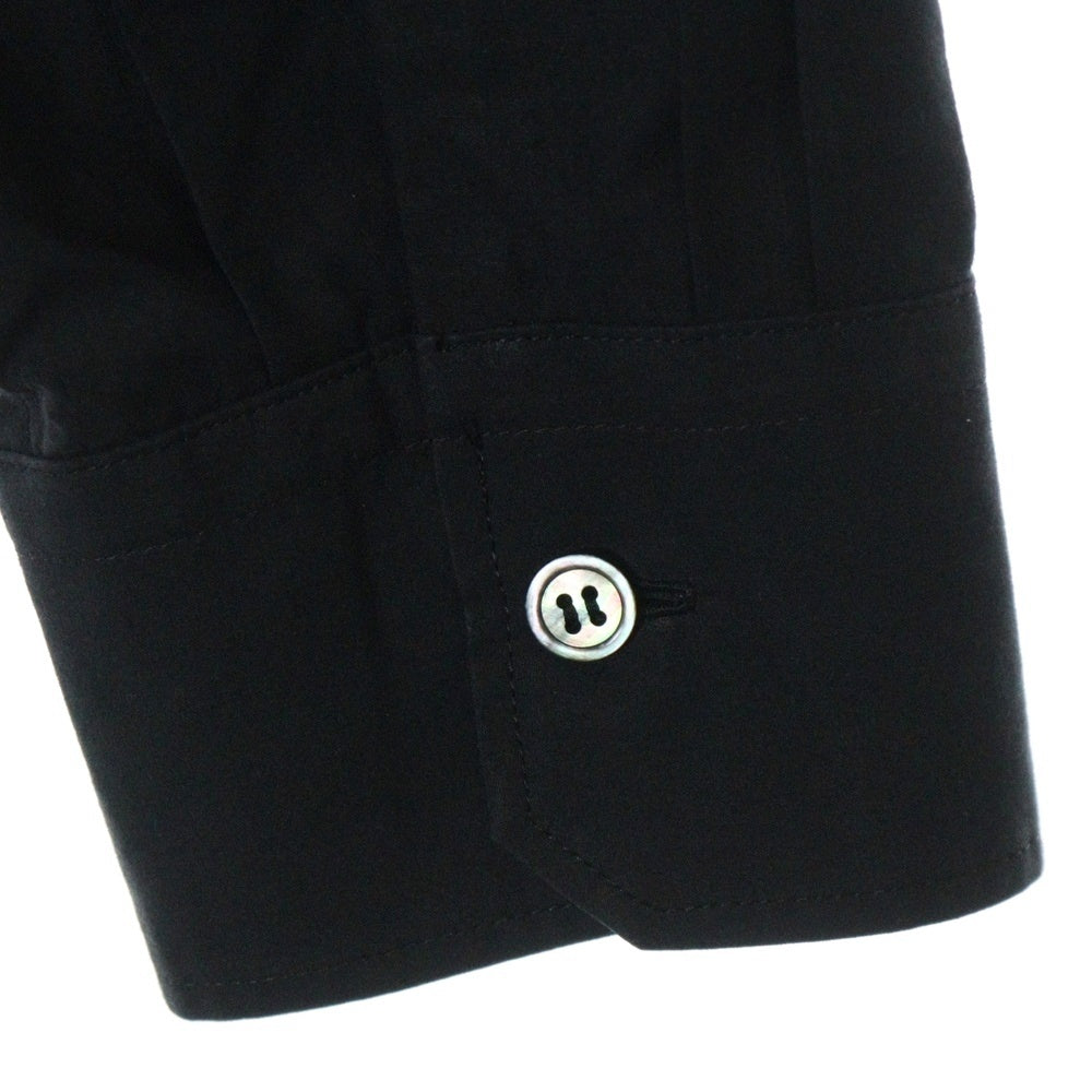 AMBUSH(アンブッシュ) Typewriter Shirt ロゴ刺繍 長袖シャツ ブラック 【SAMPLE品】