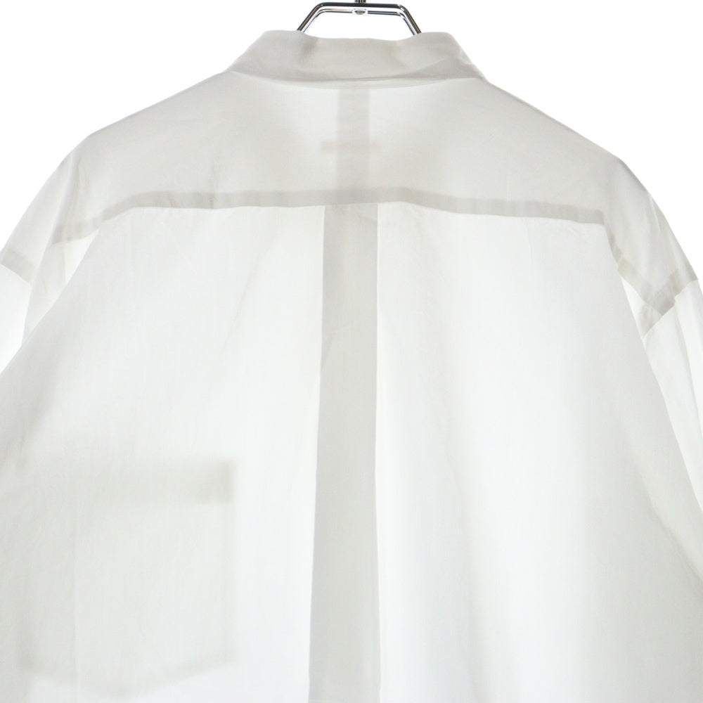 COMOLI(コモリ) 24AW コモリシャツ 長袖シャツ ホワイト A03-02001