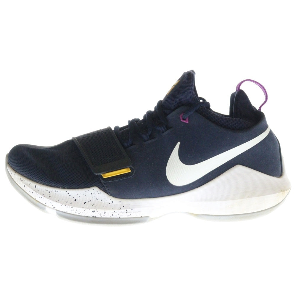 NIKE(ナイキ) PG1 The Bait - Paul George ザ ベイト ポールジョージ ミッドカットスニーカー US10.5/28.5cm 878627-417 ネイビー