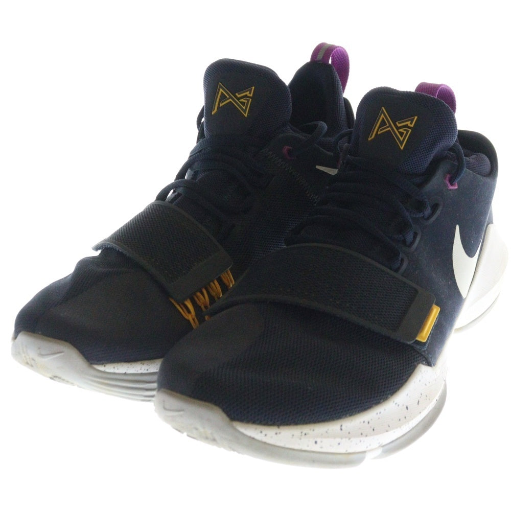 NIKE(ナイキ) PG1 The Bait - Paul George ザ ベイト ポールジョージ ミッドカットスニーカー US10.5/28.5cm 878627-417 ネイビー
