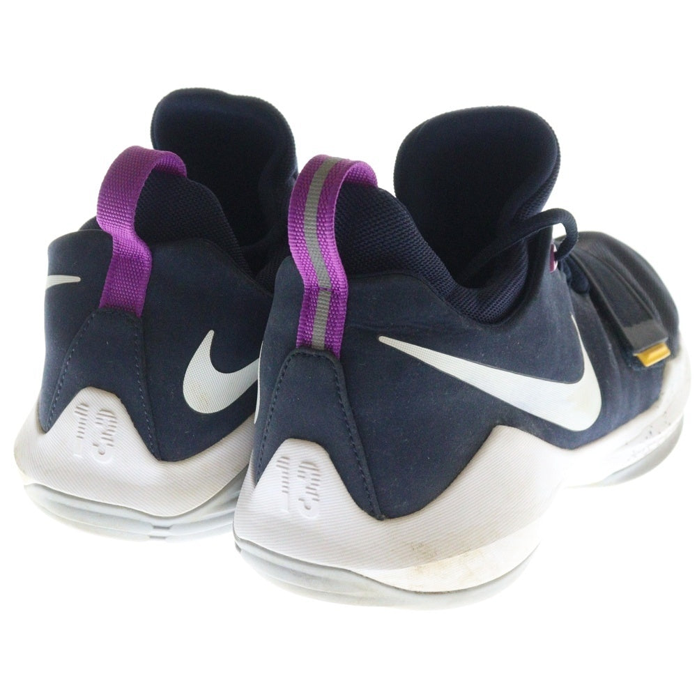 NIKE(ナイキ) PG1 The Bait - Paul George ザ ベイト ポールジョージ ミッドカットスニーカー US10.5/28.5cm 878627-417 ネイビー