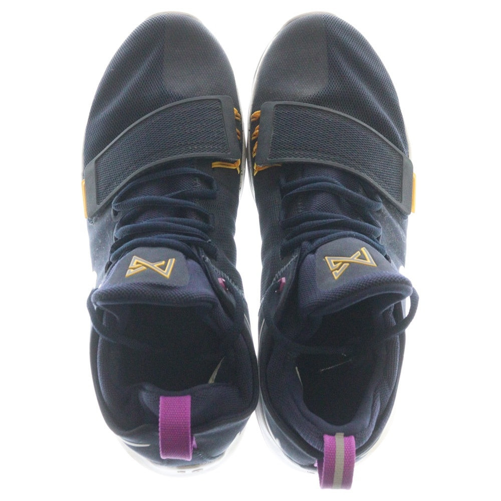 NIKE(ナイキ) PG1 The Bait - Paul George ザ ベイト ポールジョージ ミッドカットスニーカー US10.5/28.5cm 878627-417 ネイビー